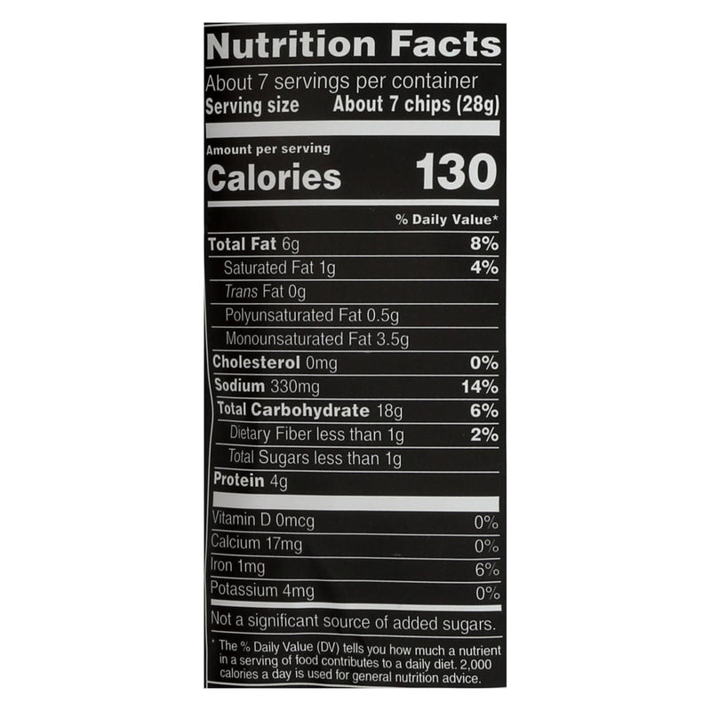 Stacy's Pita Chips - Toasted Cheddar - Case Of 12 - 7.33 Oz.