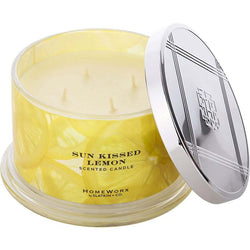 HOMEWORX SUN KISSED LEMON by Slatkin + Co. (UNISEX) - SCENTED CANDLE 18 OZ