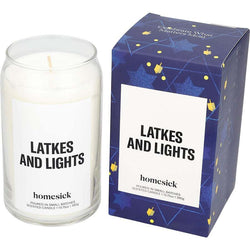 HOMESICK LATKES AND LIGHTS by Homesick (UNISEX) - SCENTED CANDLE 13.75 OZ