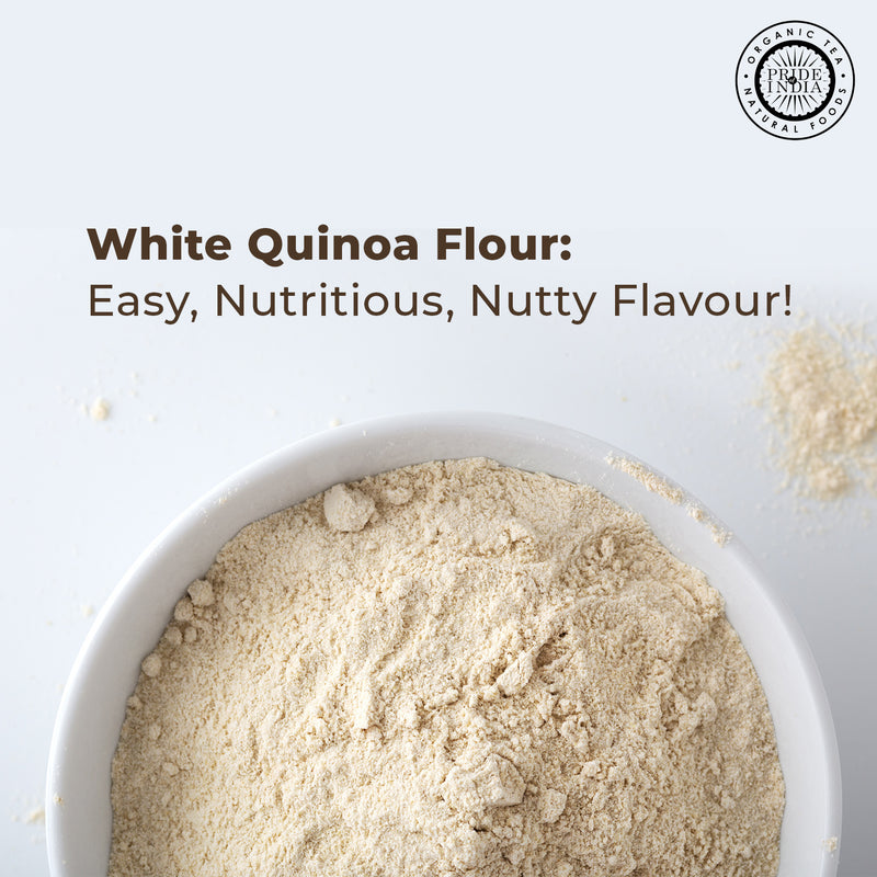 PRIDE OF INDIA White Quinoa Flour (1 lbs)