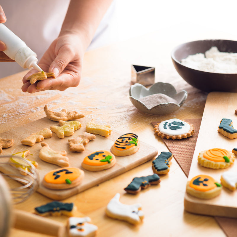 Halloween Cookie Cutters Set, 8 PCS Stainless Steel Halloween Cookie Cutters Shape