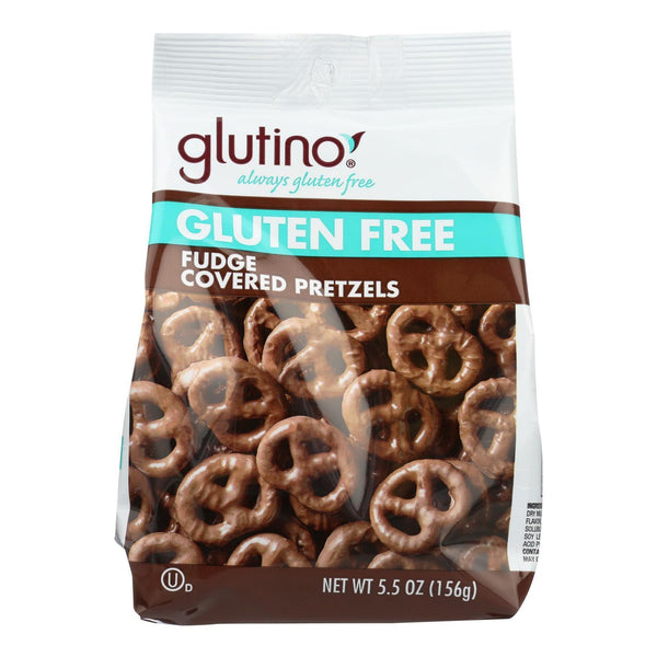 Glutino Pretzels - Chocolate Covered - Case Of 12 - 5.5 Oz.