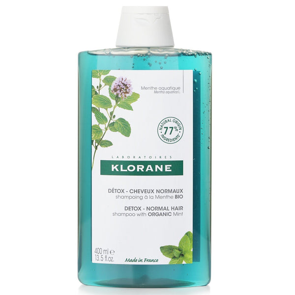 KLORANE - Shampoo With Organic Mint (Detox Normal Hair) 144871 400ml/13.5oz