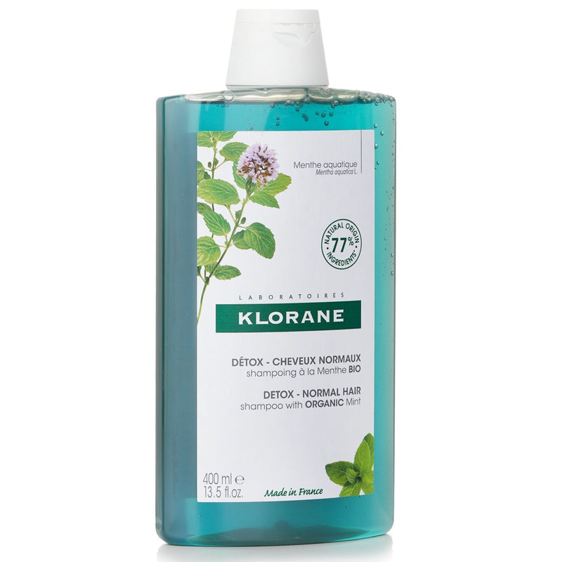 KLORANE - Shampoo With Organic Mint (Detox Normal Hair) 144871 400ml/13.5oz