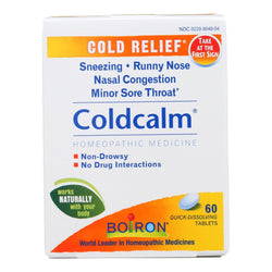 Boiron - Coldcalm Cold - 60 Tablets