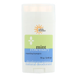 Earth Science Deodorant Natural Mint Rosemary - 2.5 Oz