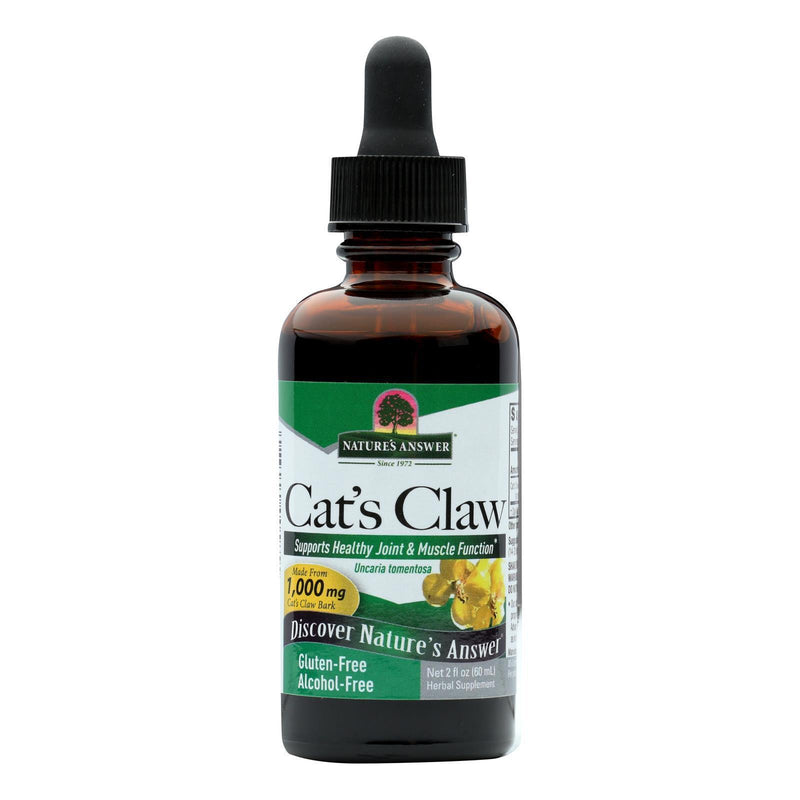 Nature's Answer - Cat's Claw Inner Bark Alcohol Free - 2 Fl Oz