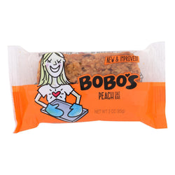 Bobo's Oat Bars - Bars - Peach - Case Of 12 - 3 Oz.