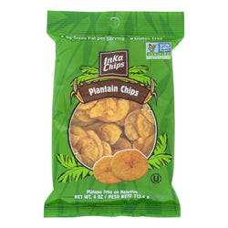 Inka Crops - Plantain Chips - Original - Case Of 12 - 4 Oz.