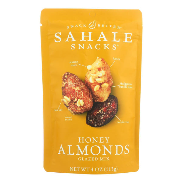 Sahale Snacks Glazed Nuts - Balsamic Almonds - Case Of 6 - 4 Oz.