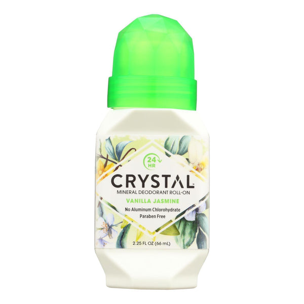 Crystal Deodorants Crystal Essence - Roll-on - Vanilla Jasmine - 2.25 Oz