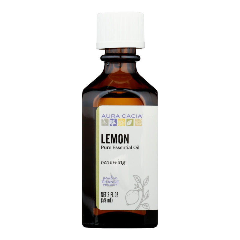 Aura Cacia - Essential Oil - Lemon - 2 Fl Oz