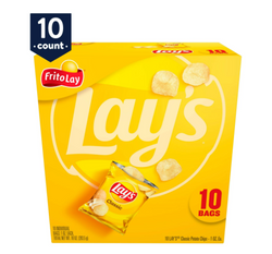 Lay's Potato Chips Classic 1 oz; 10 Count