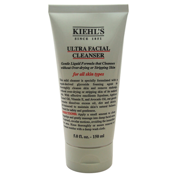 Ultra Facial Cleanser For All Skin Types by Kiehls for Unisex - 5 oz Cleanser