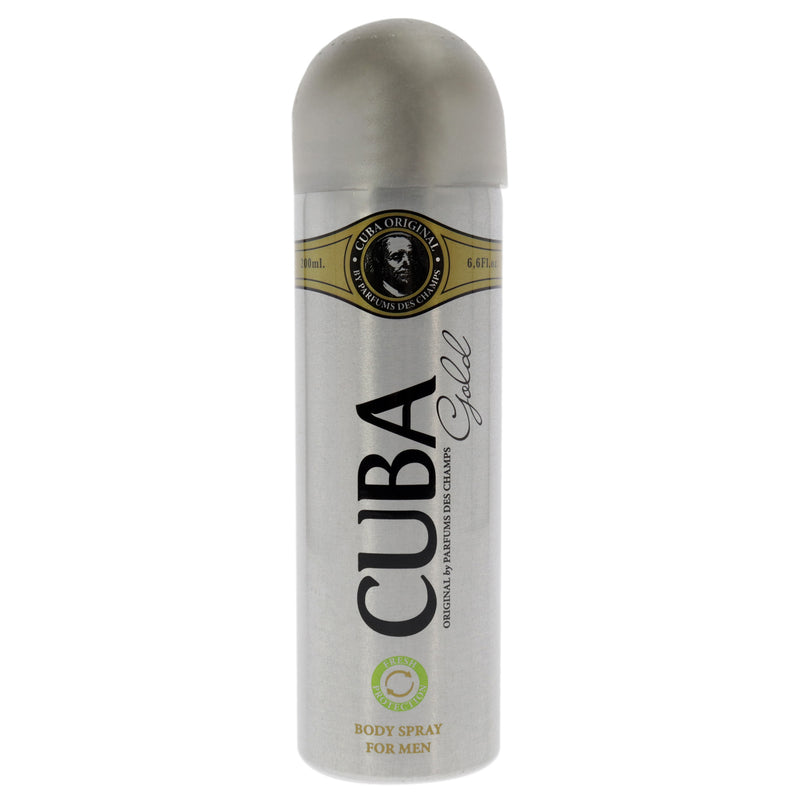 Cuba Gold by Cuba for Men - 6.6 oz Body Spray