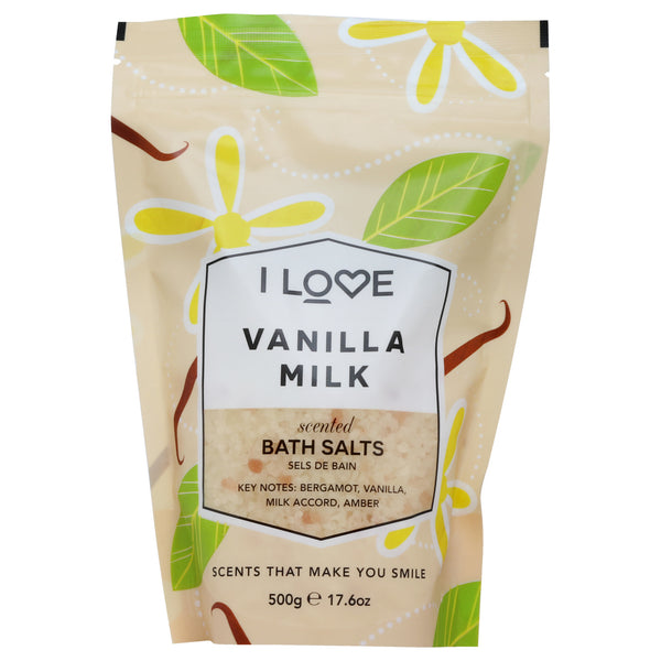 Scented Bath Salts - Vanilla Milk