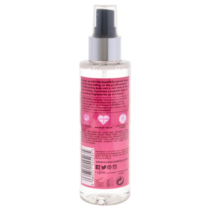 Scented Body Mist - Glazed Raspberry