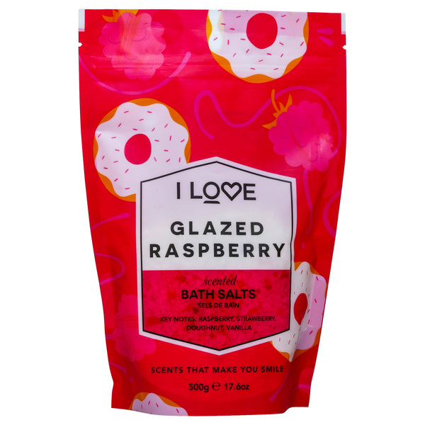 Scented Bath Salts - Glazed Raspberry