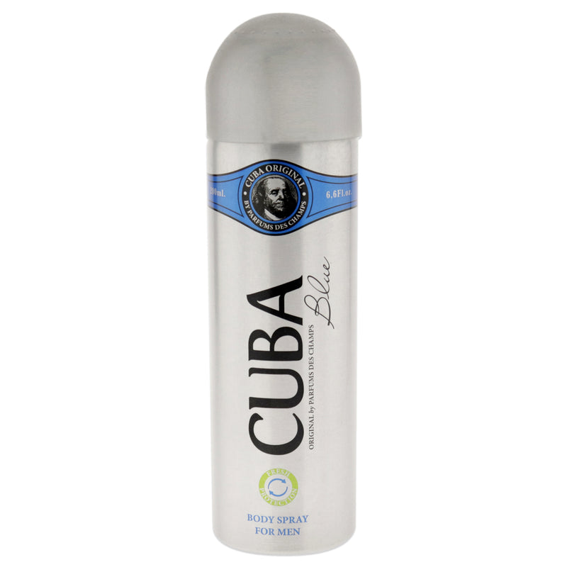 Cuba Blue by Cuba for Men - 6.6 oz Body Spray