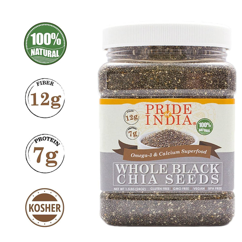 Black Chia Seeds 24 oz