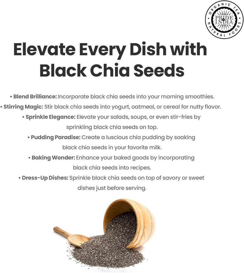 Black Chia Seeds 24 oz