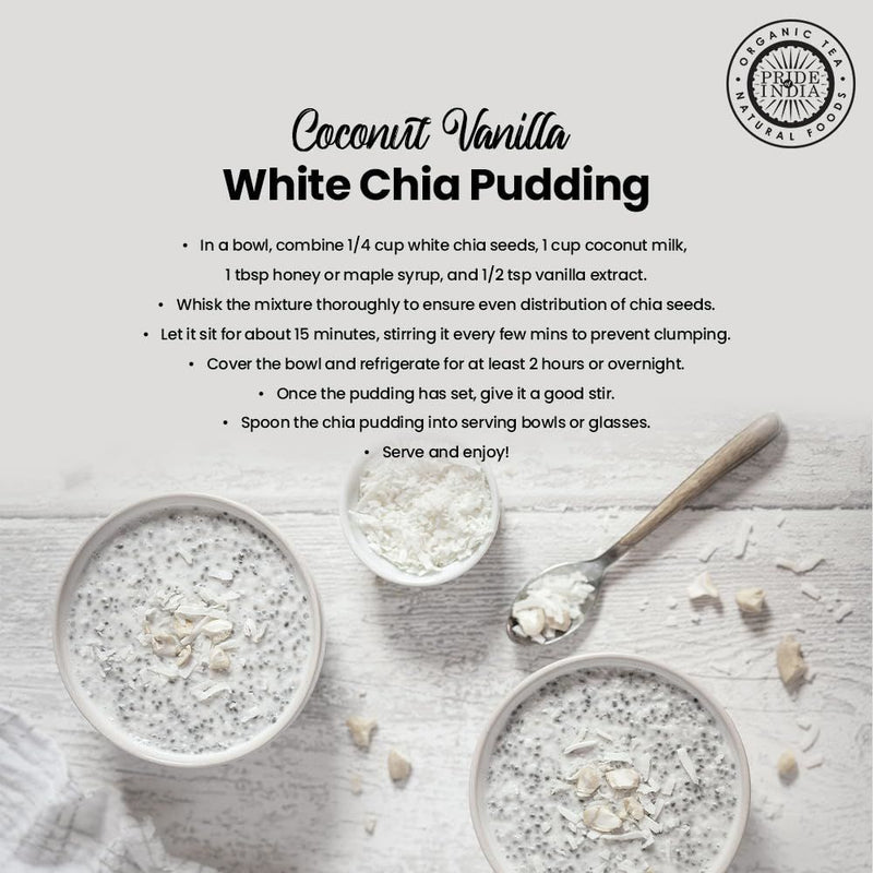 White Chia Seeds 20 oz