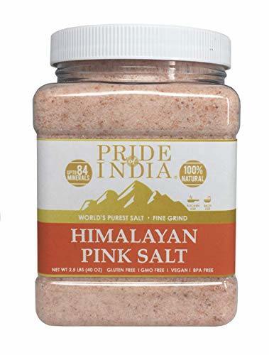 Himalayan Pink Salt Fine Ground 2.2 Lbs