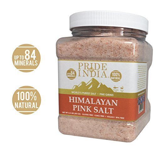 Himalayan Pink Salt Fine Ground 2.2 Lbs