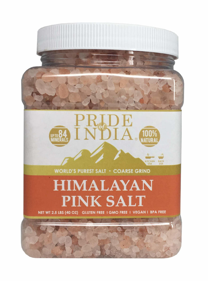 Himalayan Pink Salt Coarse Grind 2.2 Lbs