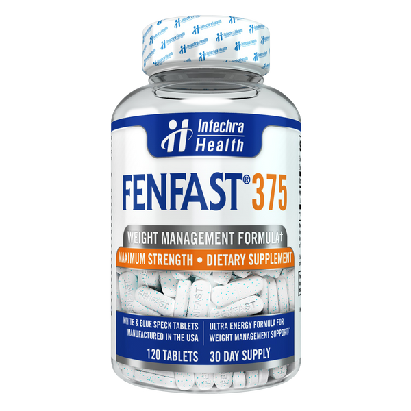 FENFAST 375 Diet Pills - Weight Management Formula - 120 Tablets