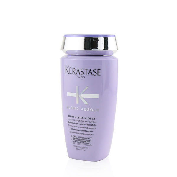 KERASTASE - Blond Absolu Bain Ultra-Violet Anti-Brass Purple Shampoo (Lightened, Cool Blonde or Grey Hair)   E2920900 250ml/8.5oz