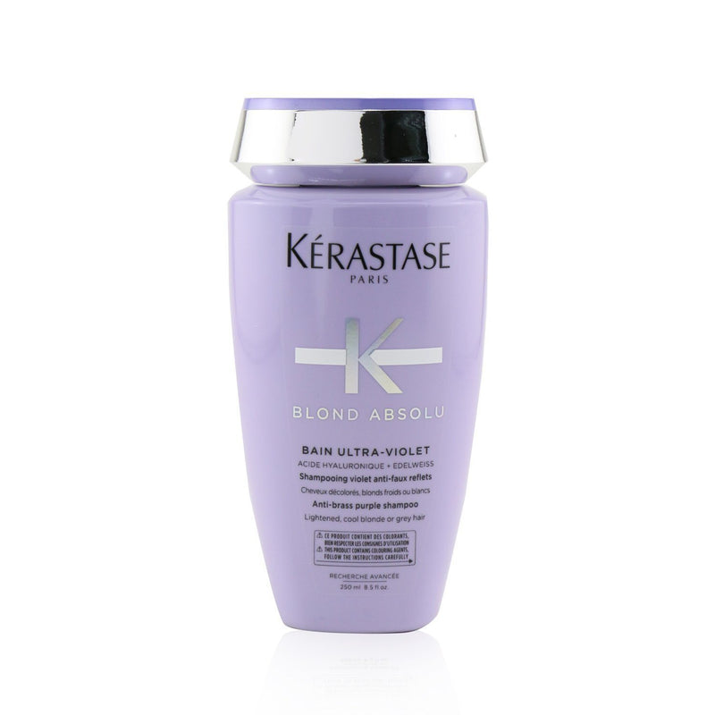 KERASTASE - Blond Absolu Bain Ultra-Violet Anti-Brass Purple Shampoo (Lightened, Cool Blonde or Grey Hair)   E2920900 250ml/8.5oz