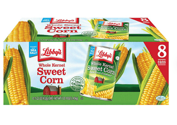 Libby's Whole Kernel Sweet Corn, 15.25 oz., 8 pk.