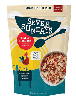 Seven Sundays Keto Rise and Shine Granola Cereal, 20 oz.