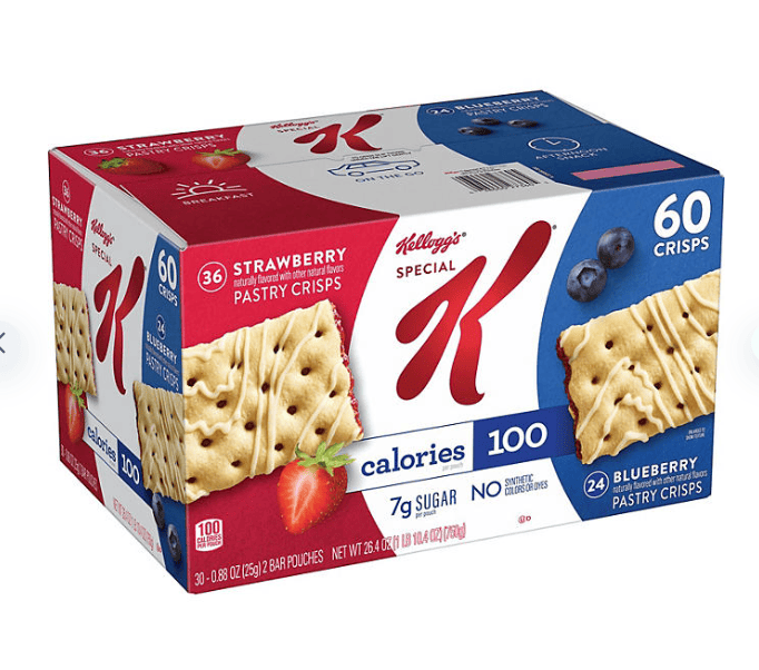 Special K Pastry Crisps, Variety Pack, 60 ct.