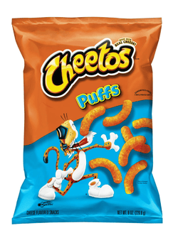 Cheetos Puff Cheese Flavored Snack Chips, 8 oz