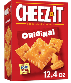 Cheez-It Original Cheese Crackers, Baked Snack Crackers, 12.4 oz