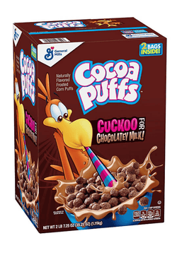 Cocoa Puffs Chocolate Cereal, 39.25 oz.