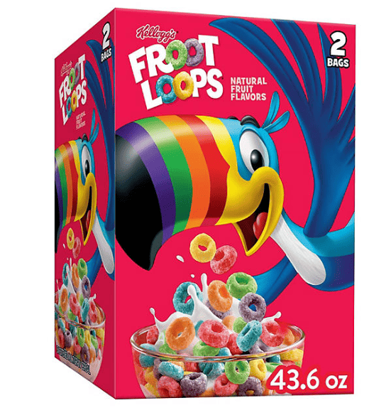 Froot Loops Breakfast Cereal 43.6 oz., 2 pk.