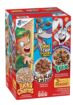 General Mills Cereal, Variety Pack, 38.5 oz.