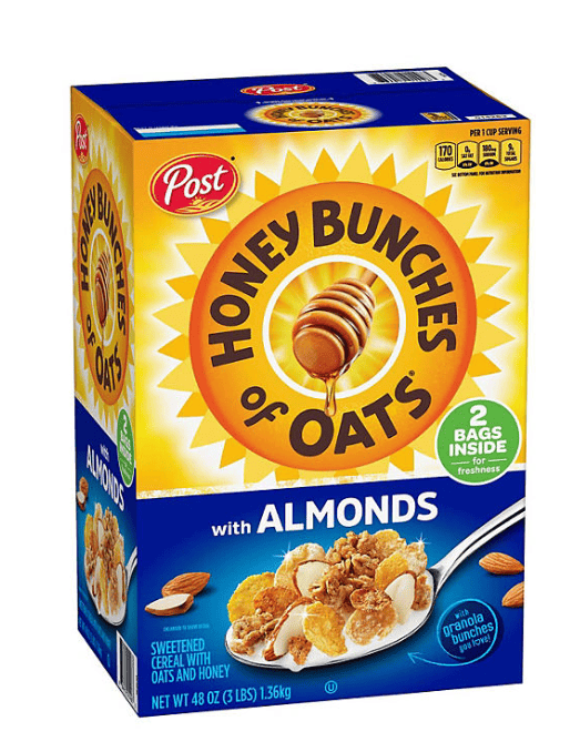 Honey Bunches of Oats with Crispy Almonds, 2 pk.