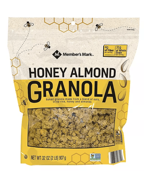 Member's Mark Honey Almond Granola 32 oz.