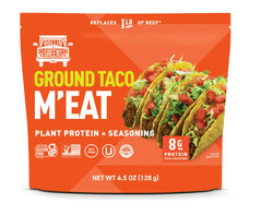 Rollingreens Plant-Based Ground Taco Me'eat 4.5 oz Pouch, 1 Count