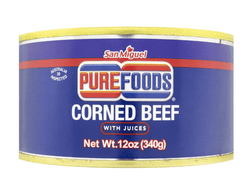 Purefoods Corned Beef with Juices 12 oz., 1 pack