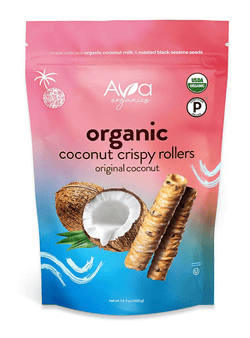 Ava Organics Coconut Crispy Rollers, 14.1 oz.