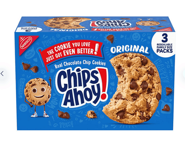 CHIPS AHOY! Chocolate Chip Cookies, Family Size, 18.2 oz., 3 pk.