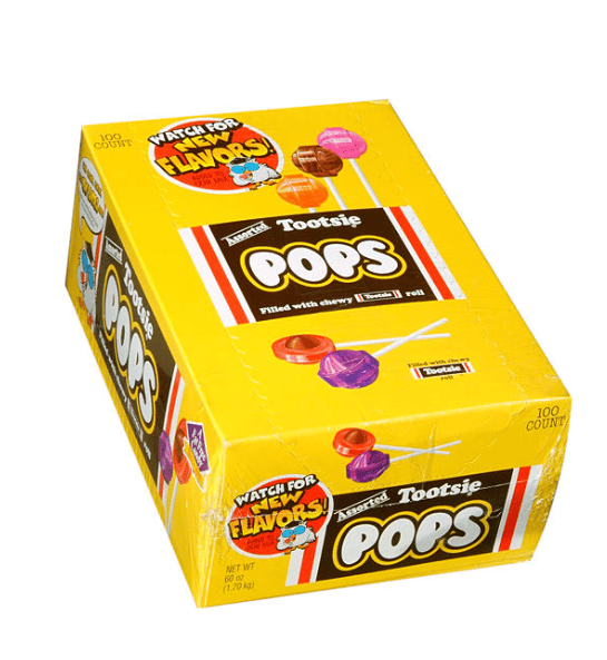 Tootsie Pops, 100 ct.