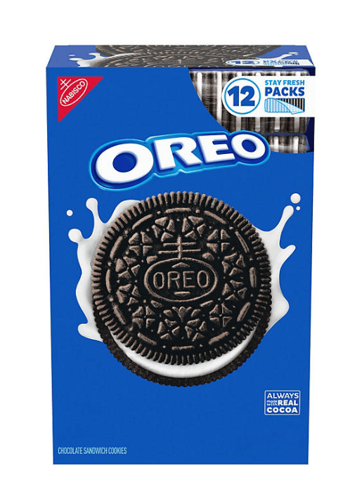 OREO Chocolate Sandwich Cookies, 5.23 oz., 12 pk.