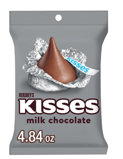 Hershey's Kisses Milk Chocolate Candy, Bag 4.84 oz