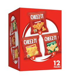 Cheez-It Cheese Crackers Variety Pack, 12 Pack